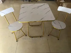 Folding Dining/Study Table and Chair