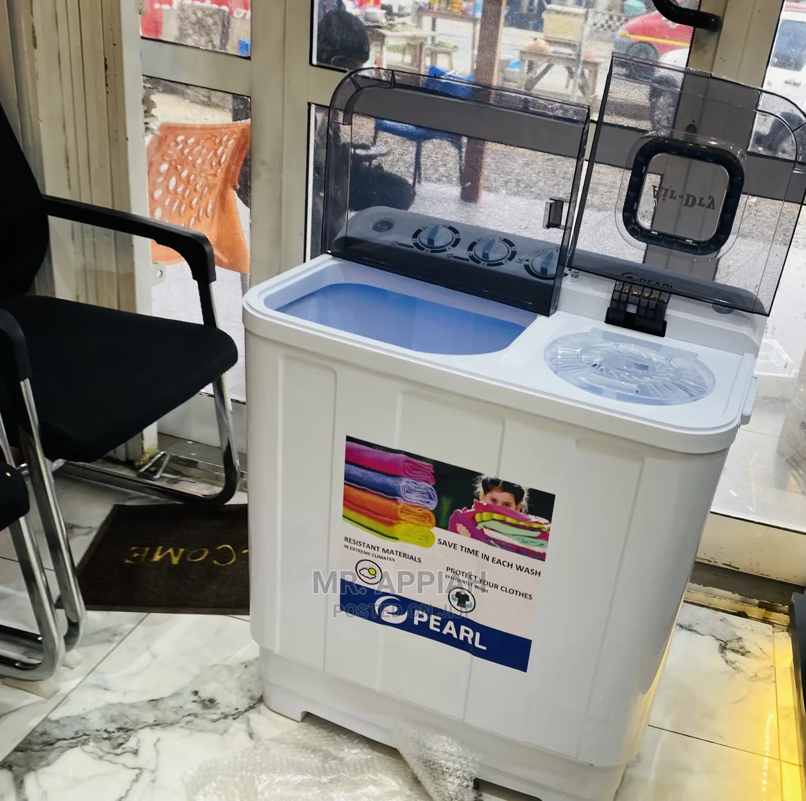 Latest and Affordable Pearl 7kg Top Load Washingmachine.