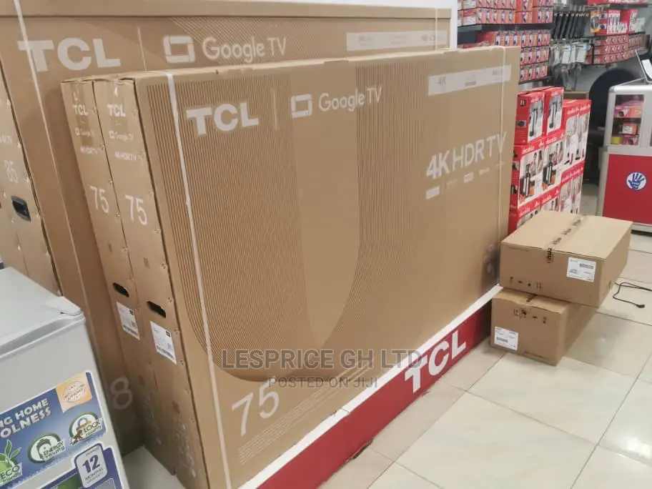 TCL Android Smart 75” High Resolution Wi-Fi