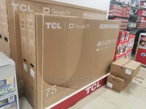 TCL 75” Android Smart UHD TV//Frameless