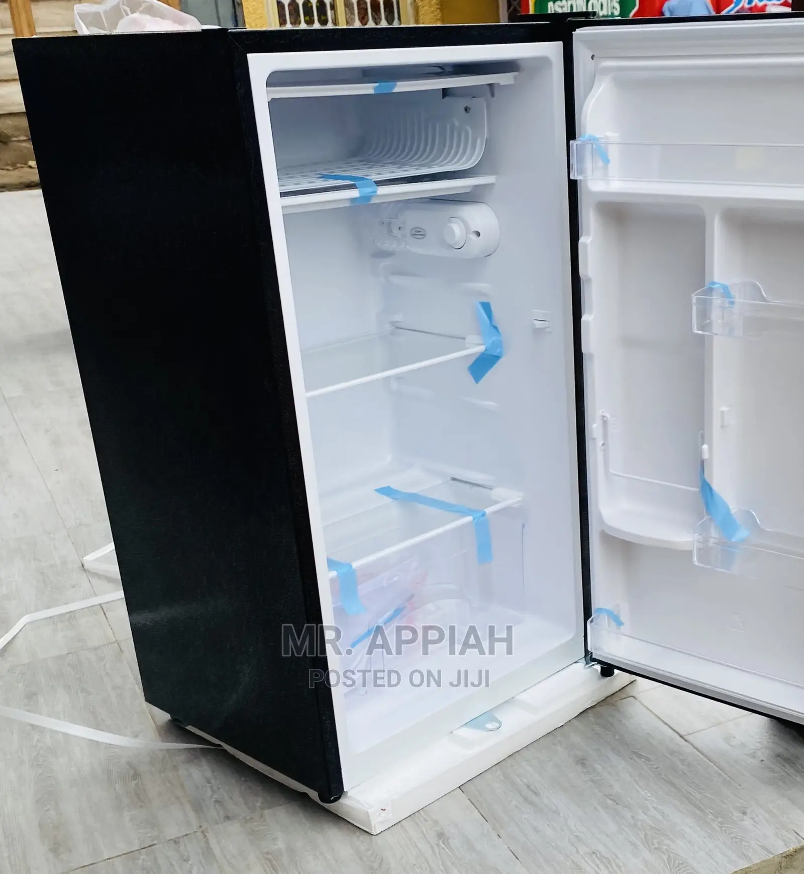 Latest and Durable Rainbow Table Top Fridge(Black)