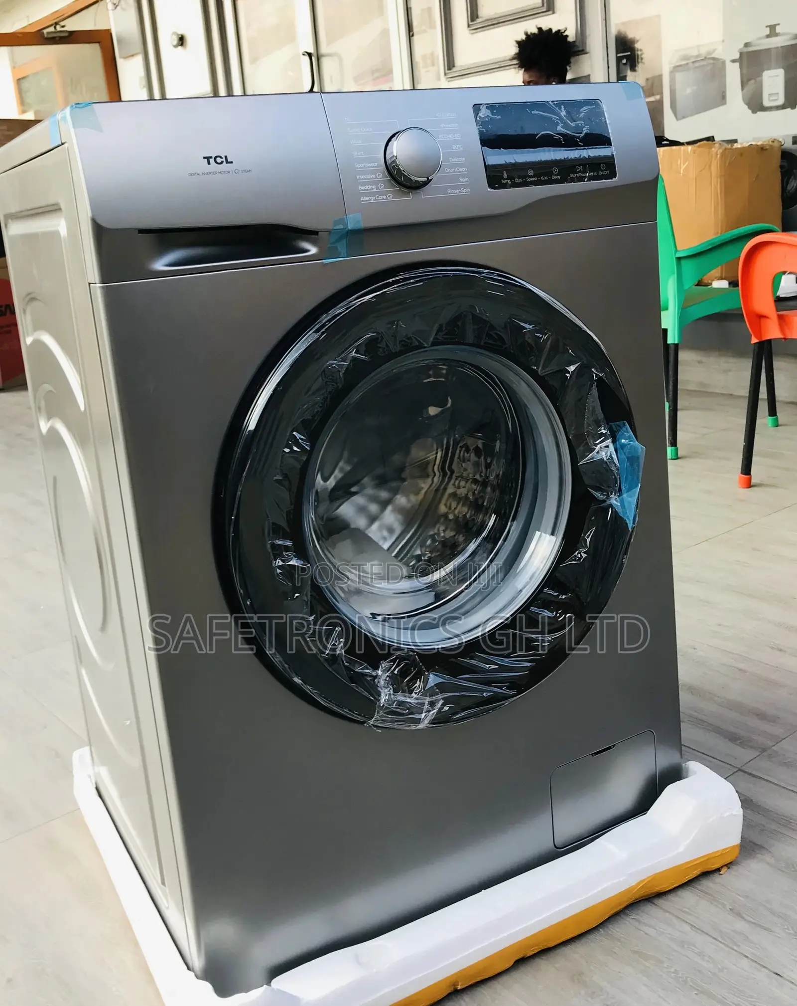 9kg Washingmachine Fullyautomatic Frontload P609fl TCL