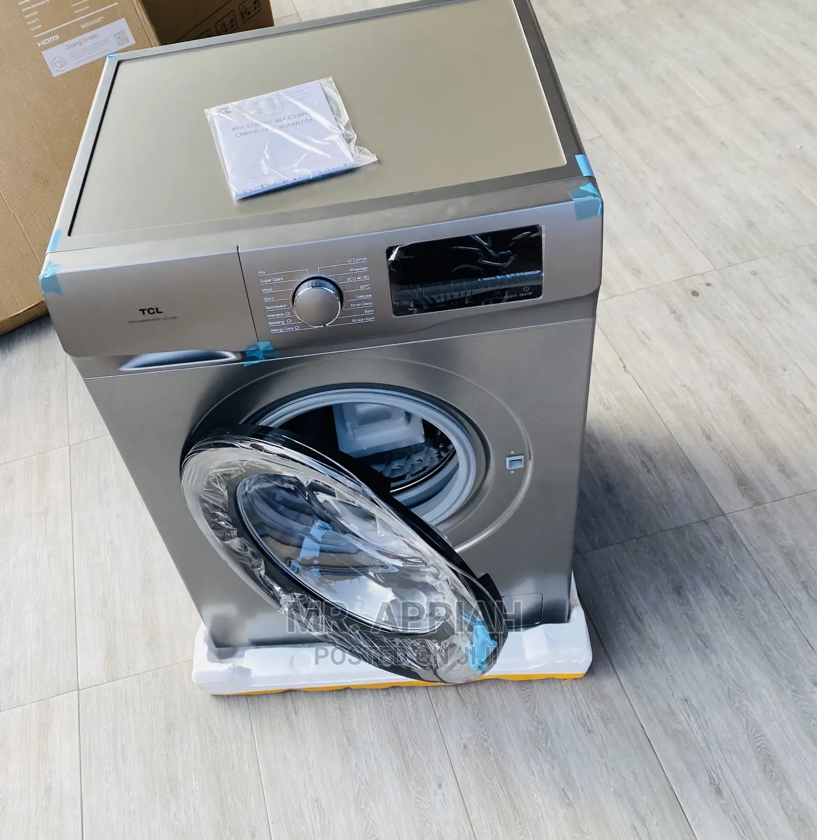 Authentic TCL 9kg Front Load Washing Machine P609fl.