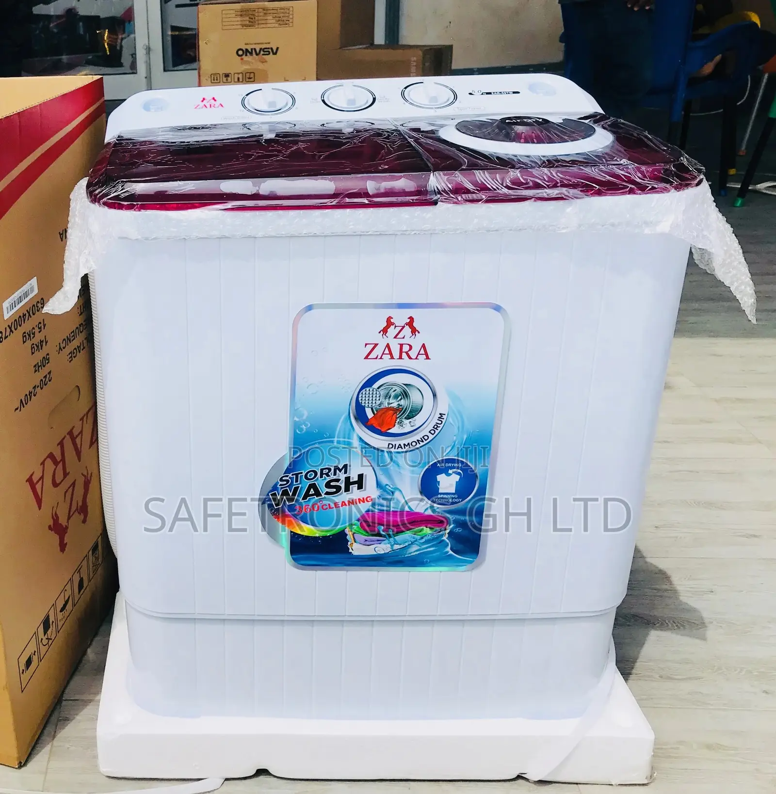 Unique 5kg Washingmachine Topload Zara Semiautomatic
