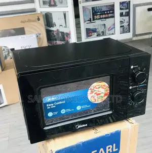 Midea 20 Liter Microwave Black MM720CFB Countertop Grill