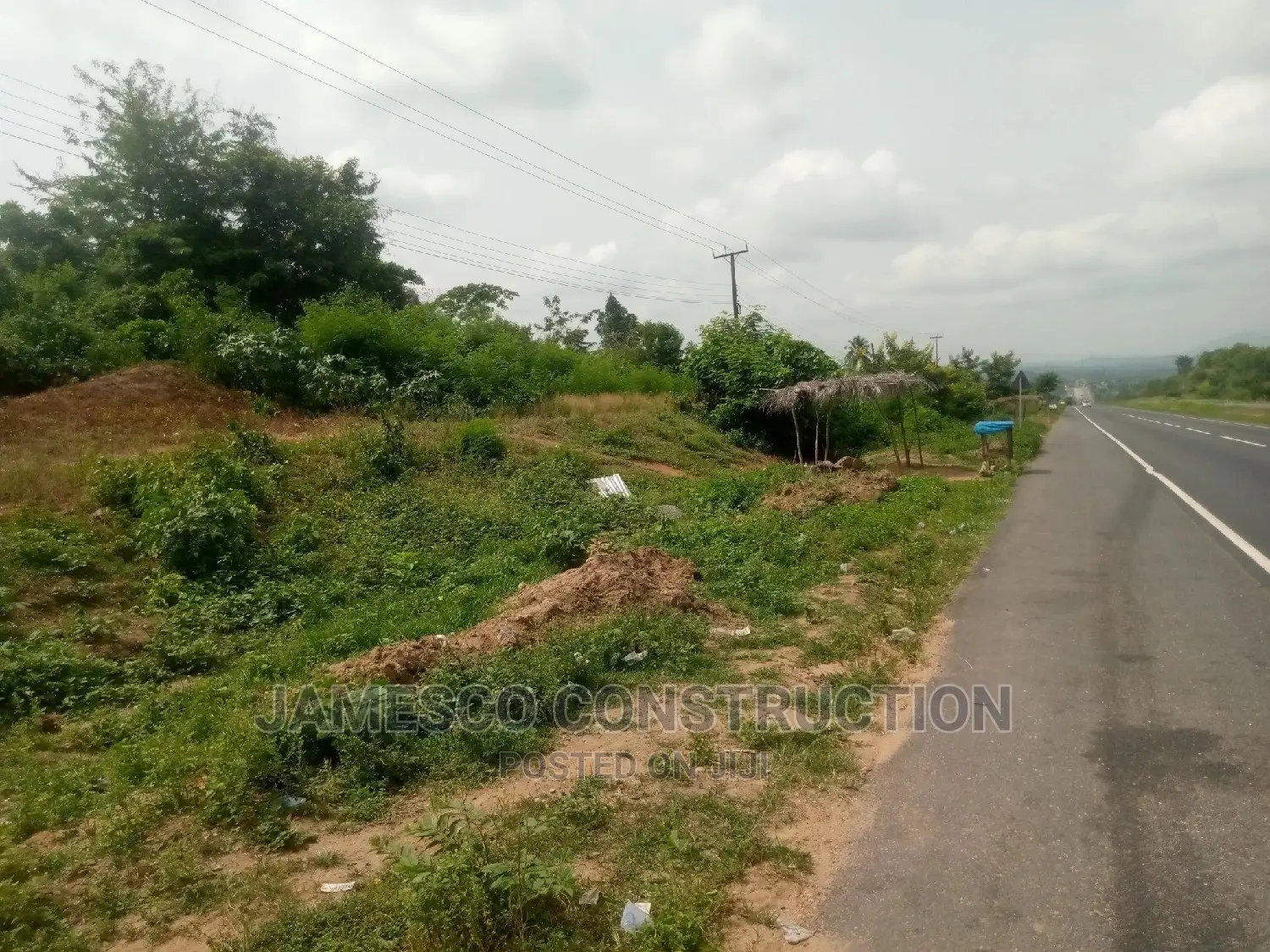 Main Road Land 4 Plots for Sales Documents Available