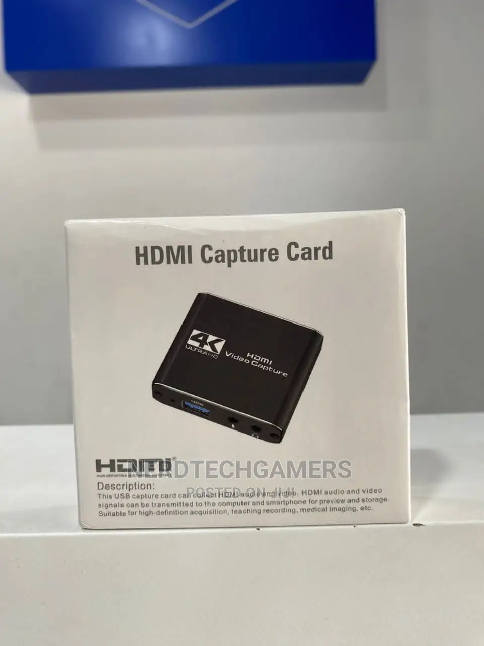 HDMI Capture Card, Audio Video Capture Card for Streaming