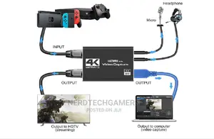 HDMI Capture Card, Audio Video Capture Card for Streaming