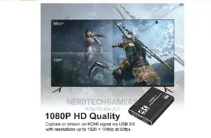 HDMI Capture Card, Audio Video Capture Card for Streaming