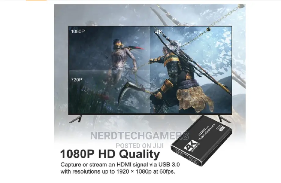 HDMI Capture Card, Audio Video Capture Card for Streaming