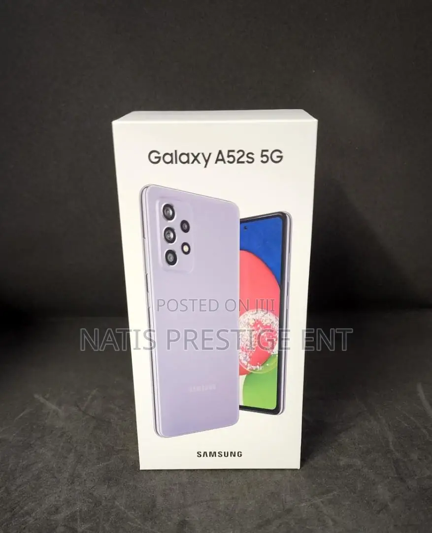 New Samsung Galaxy A52s 5G 128 GB Blue