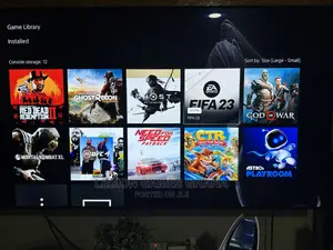 Playstation 5 With 10 Latest Games Installed