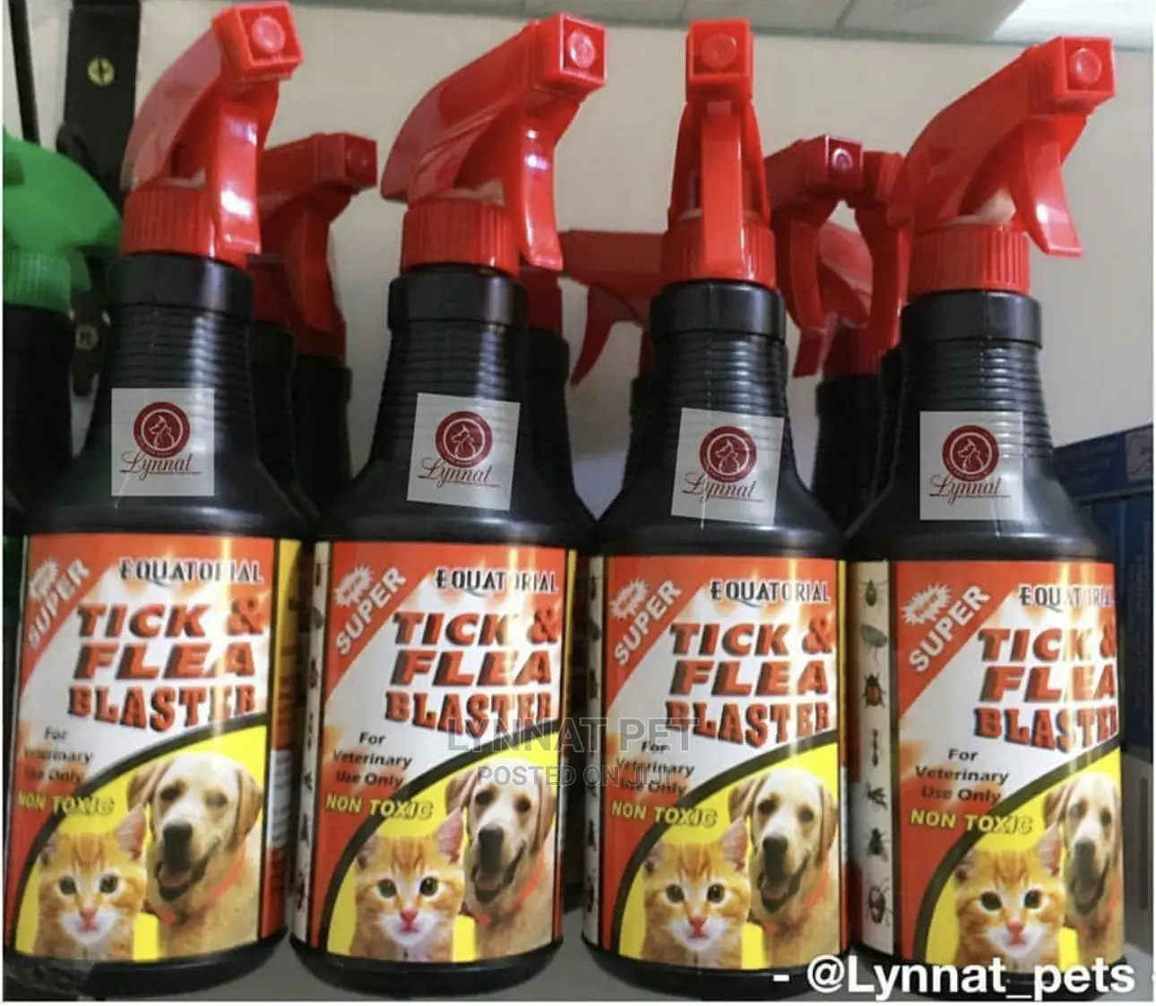 Equitorial Flea Tick Spray ( Red)