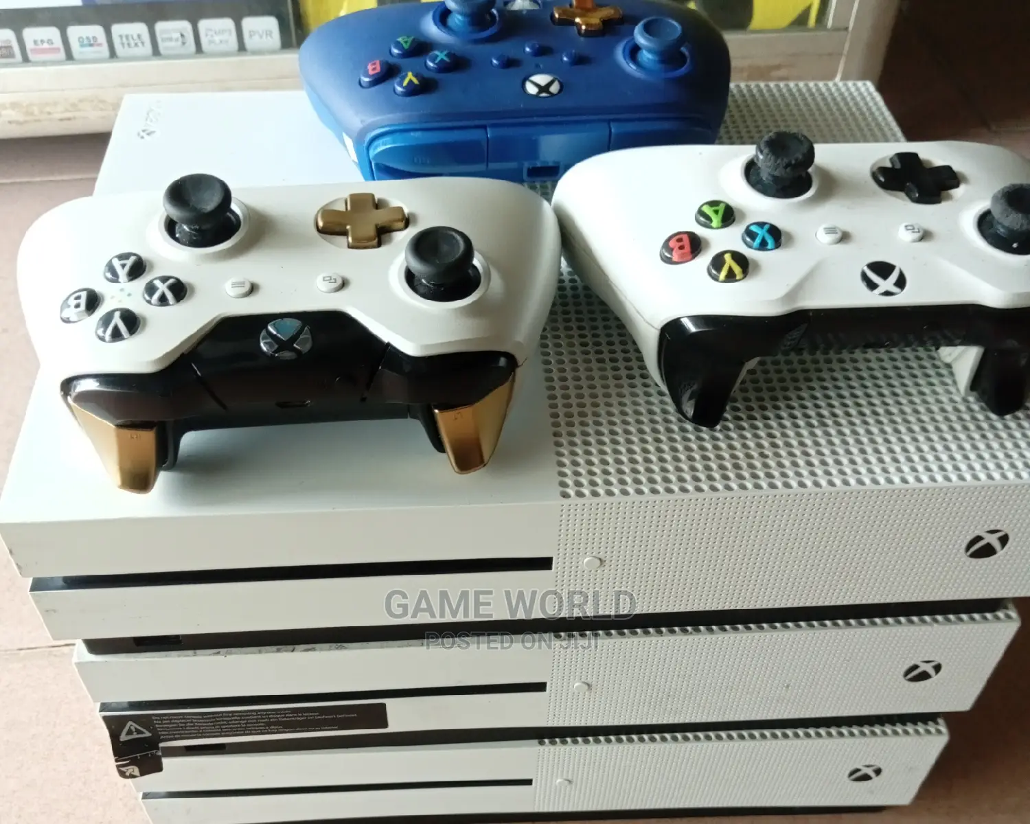Xbox One S Consoles.