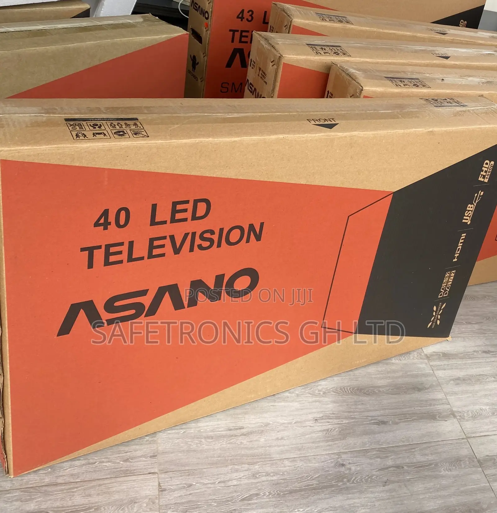 Glossy LED Durable Asano 40 Inches Neat Tv