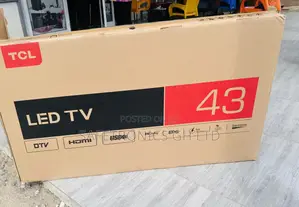 Digital 43 Inches Glossy TCL Led Reliable Tv