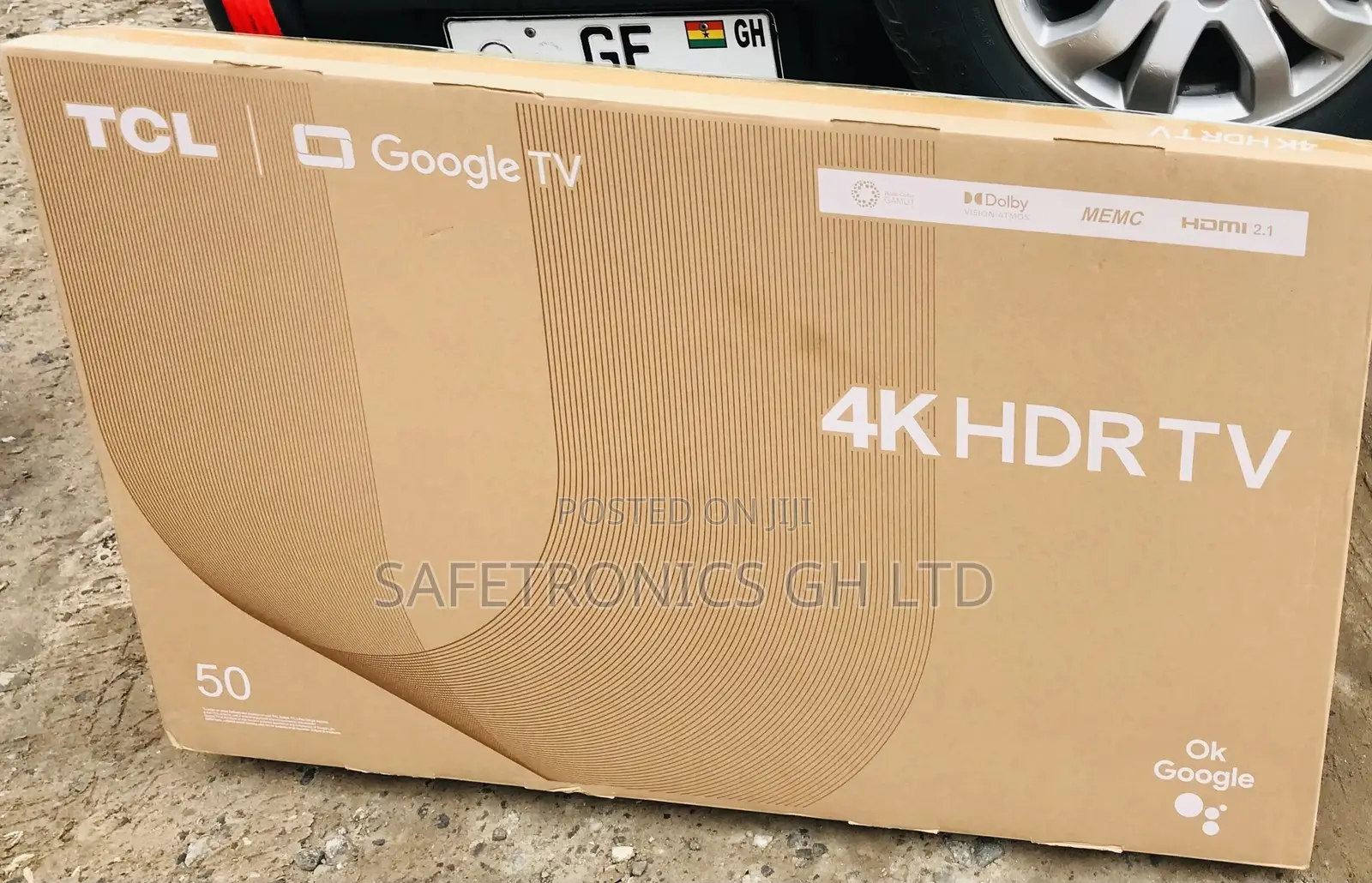 50 Inches Glossy TCL LED Original Best Tv