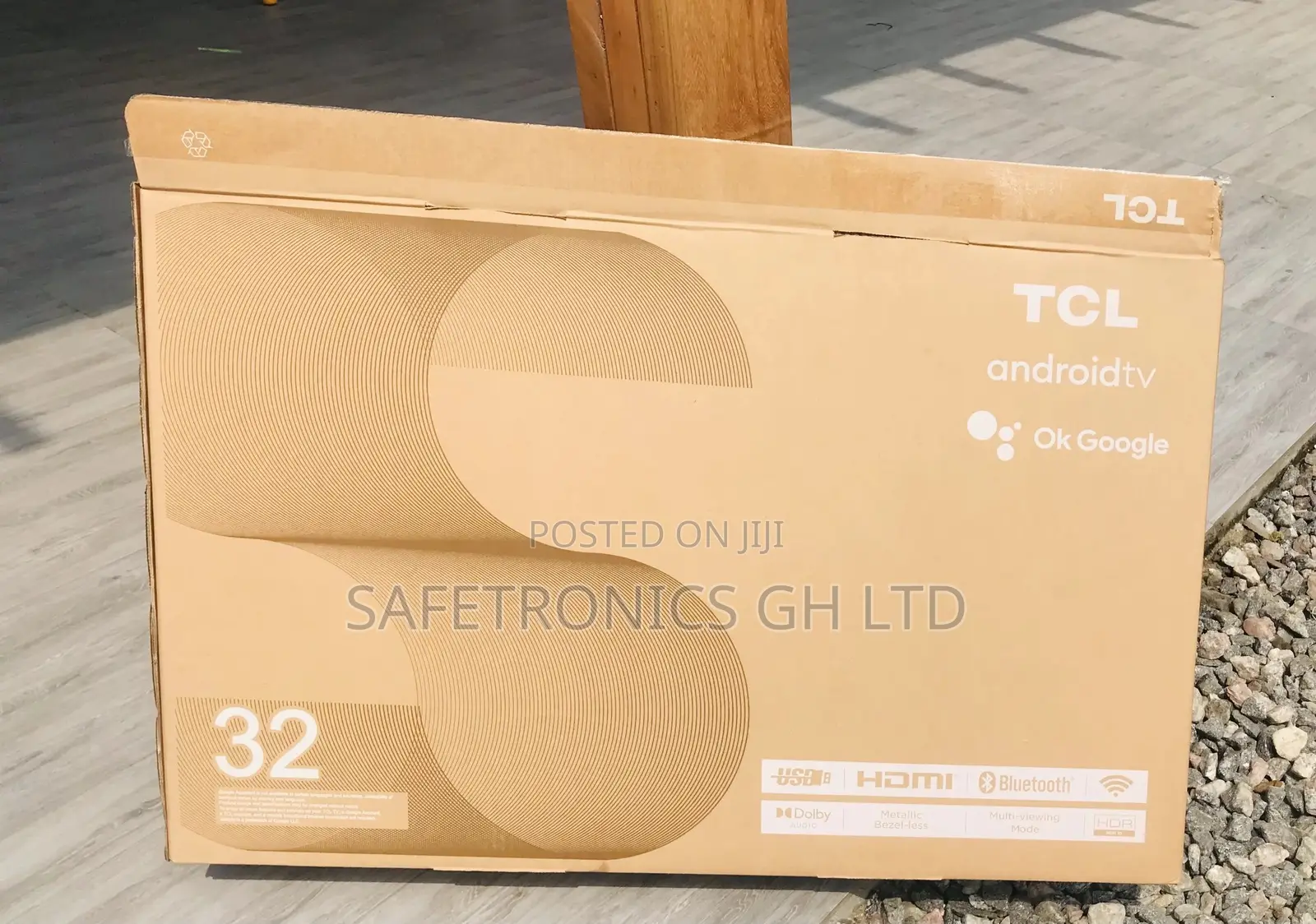 32 Inches Glossy TCL LED HDR Perfect Design D3200 Tv