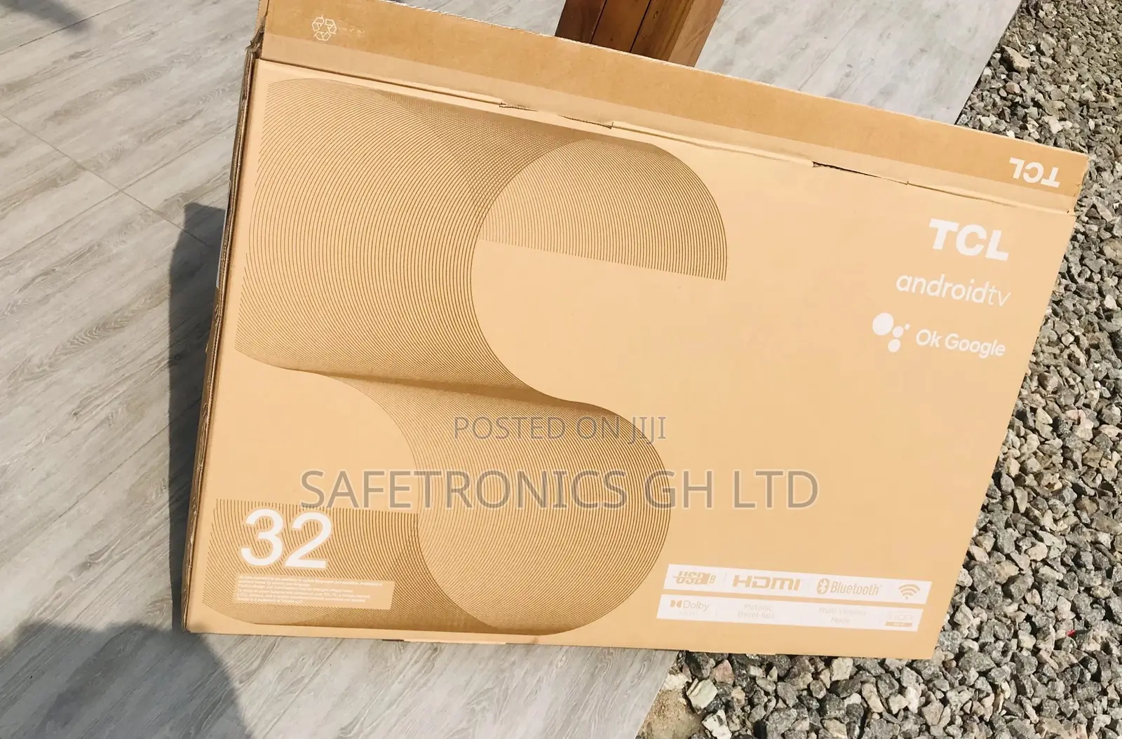 32 Inches Glossy TCL LED HDR Perfect Design D3200 Tv