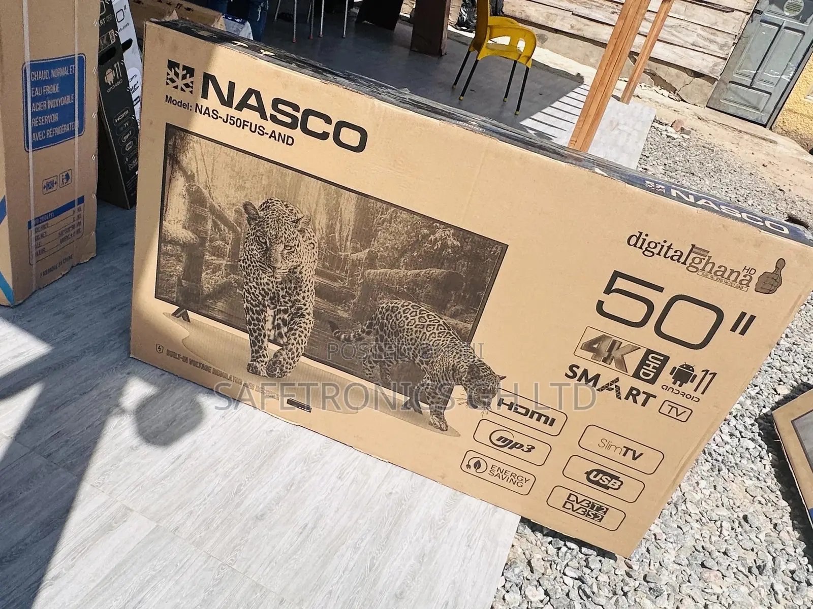 Nasco 50 Inches Smart LED Glossy Quality Flat Tv