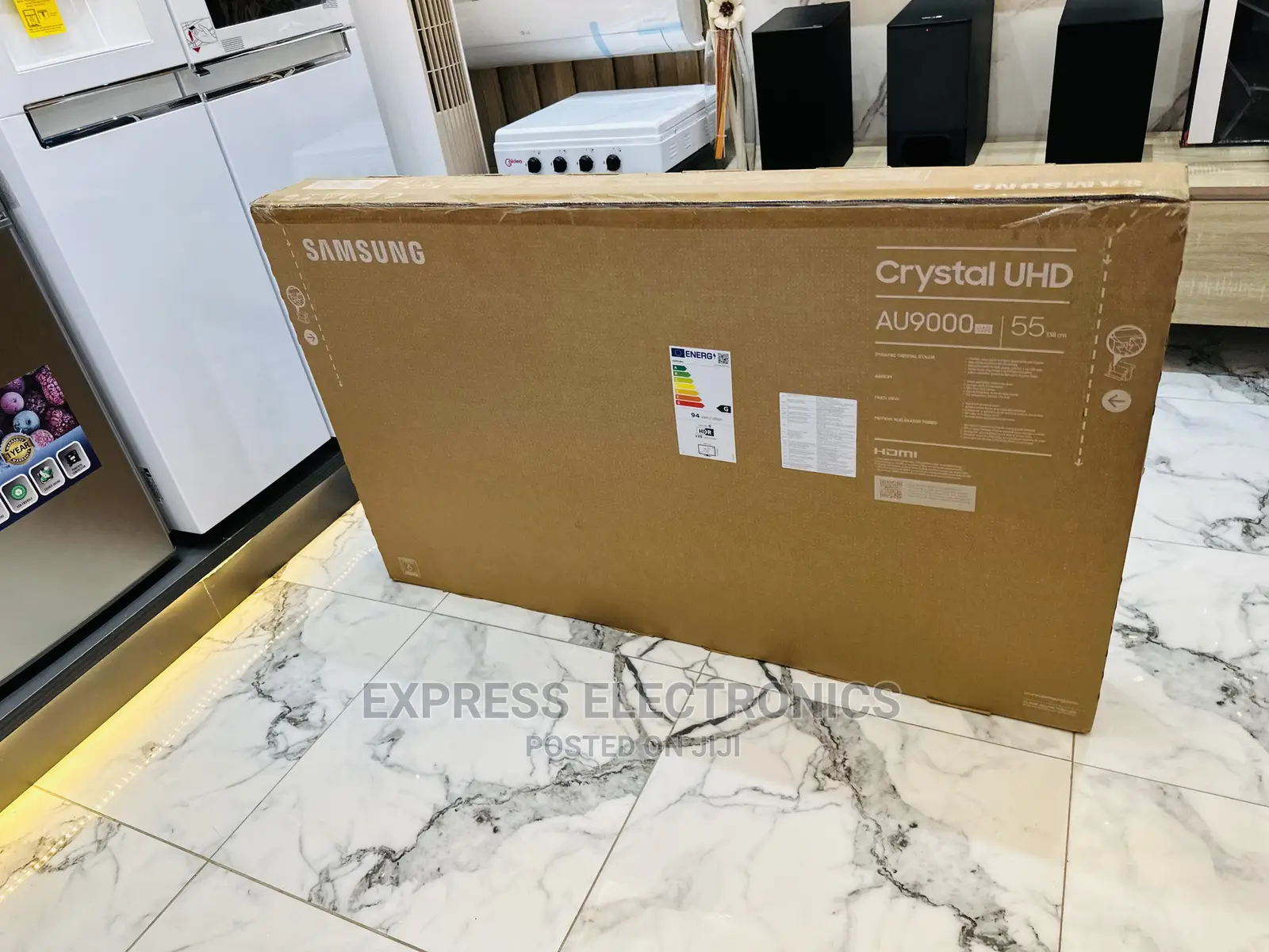 Awesome  Sleek 55”Au9000 Samsung UHD Smart Tv 