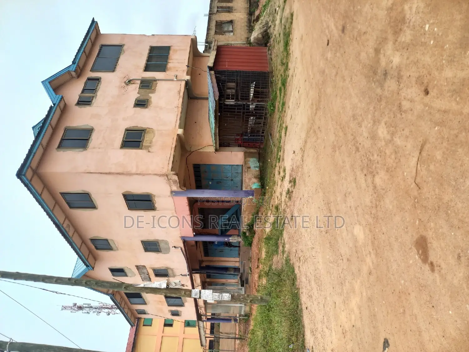4 Stores, 4 Units of 2bedrooms Self Con. Storey 4 Sale