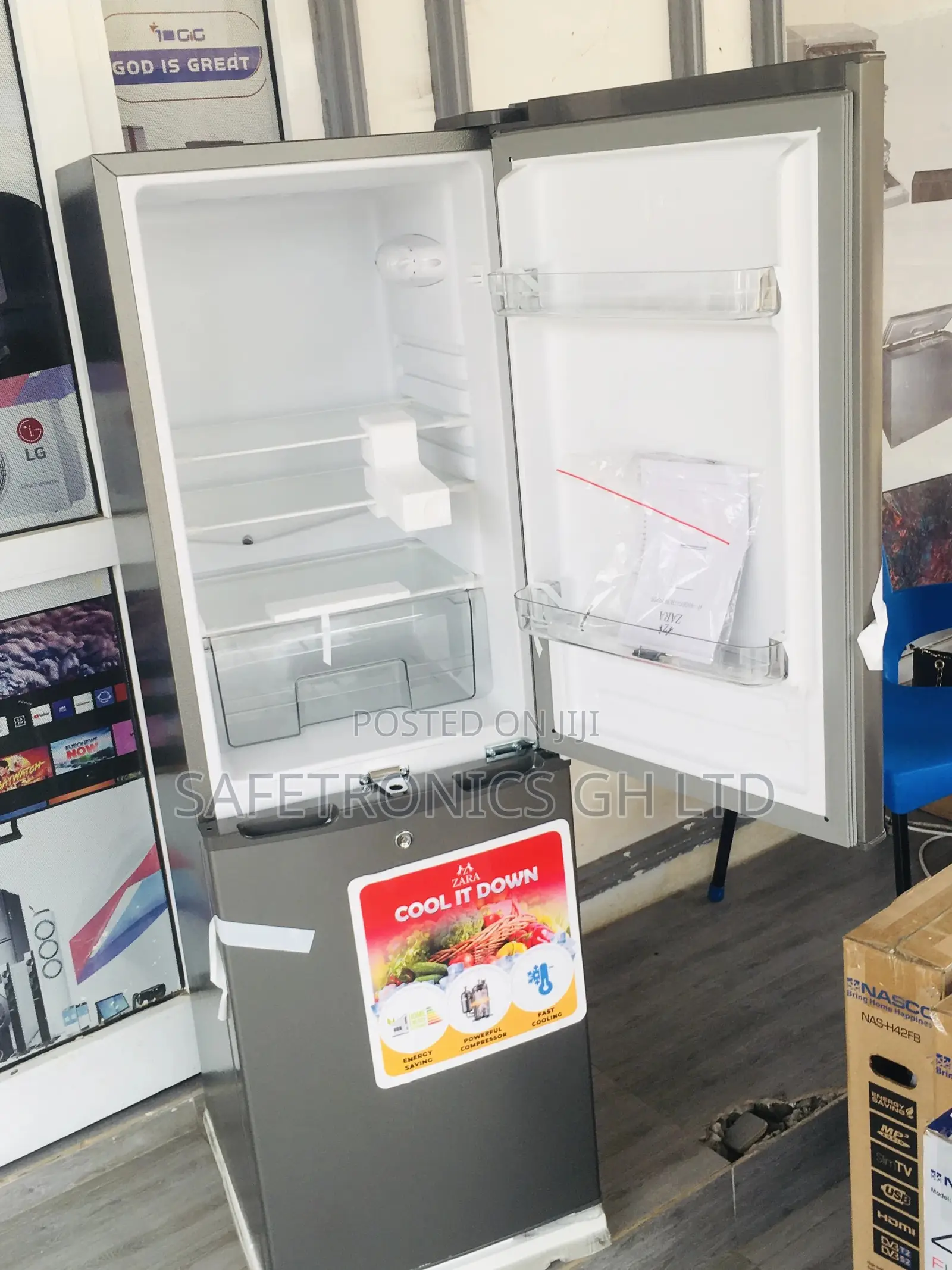 Quality Zara-240bf Bottomfreezer Doubledoor Fridge