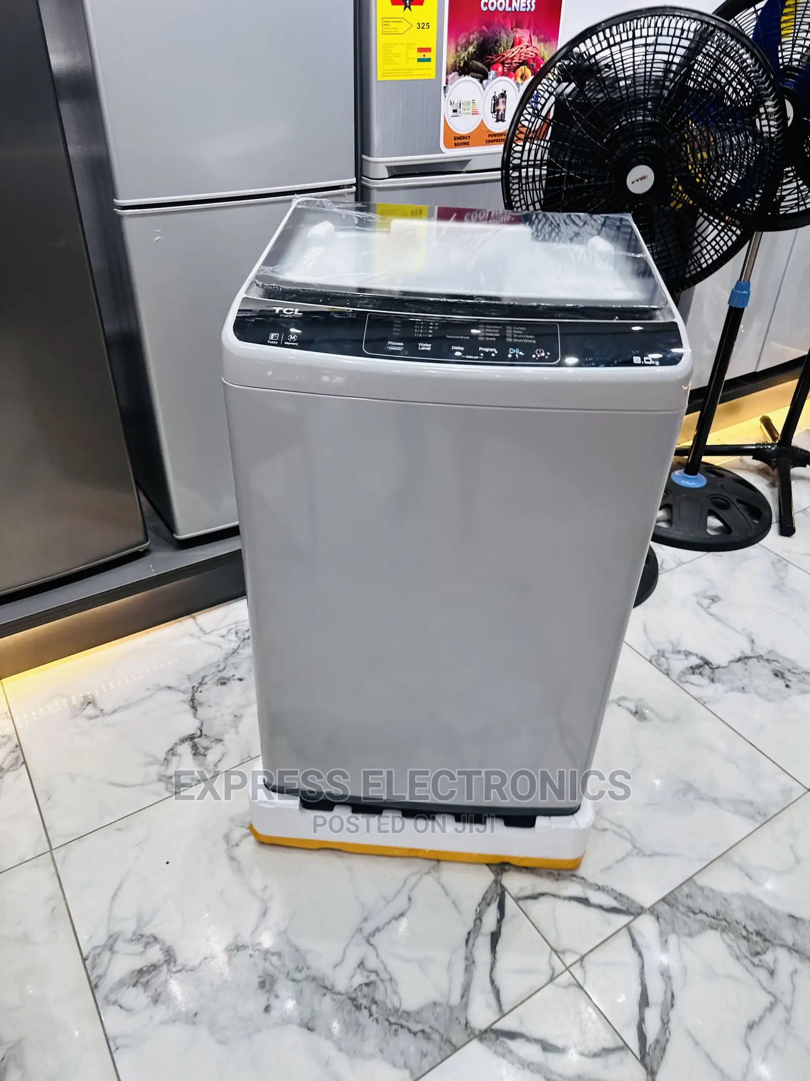 Topload Glass Lid TCL Washing Machine 85kggf708tl 8kg