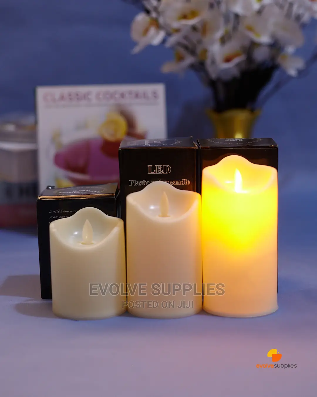 3 Set LED Flameless Candle