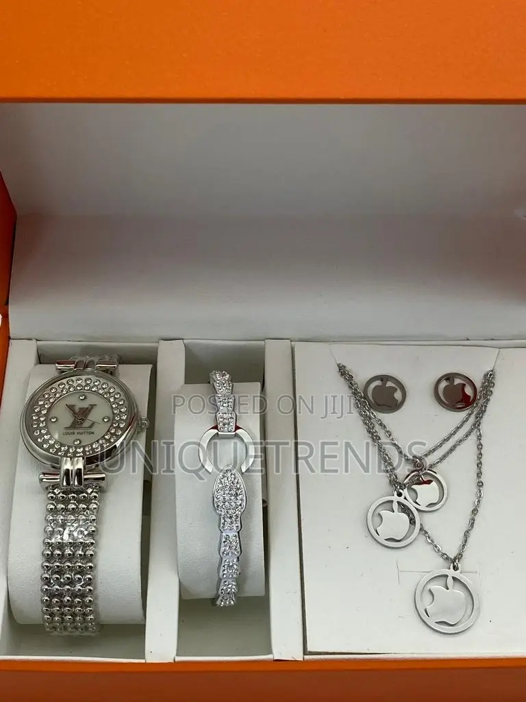 Ladies Watch And Jewellery Set