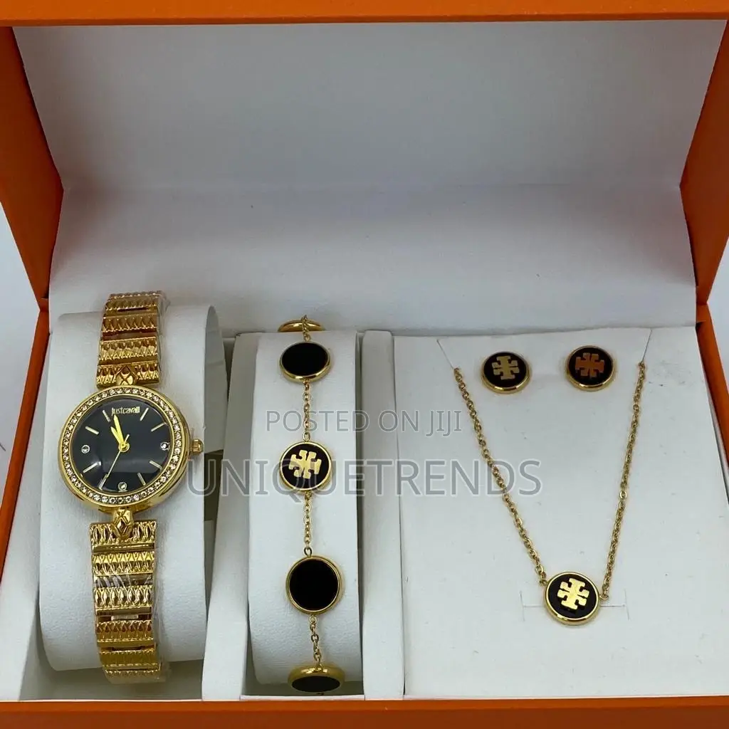 Ladies Watch And Jewellery Set