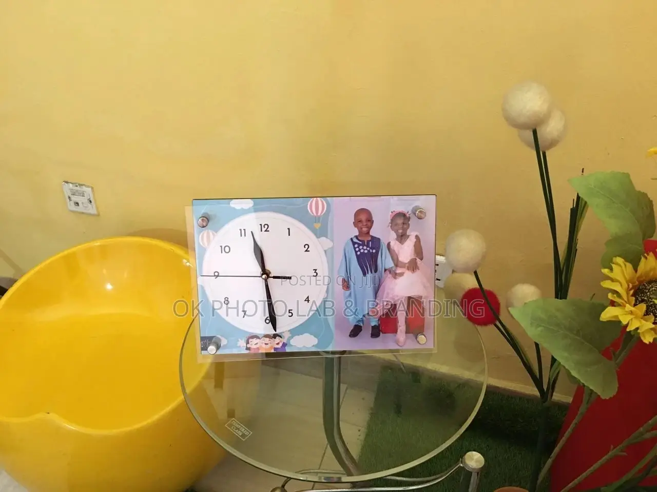 Beautiful Customized Table | Wall Clock