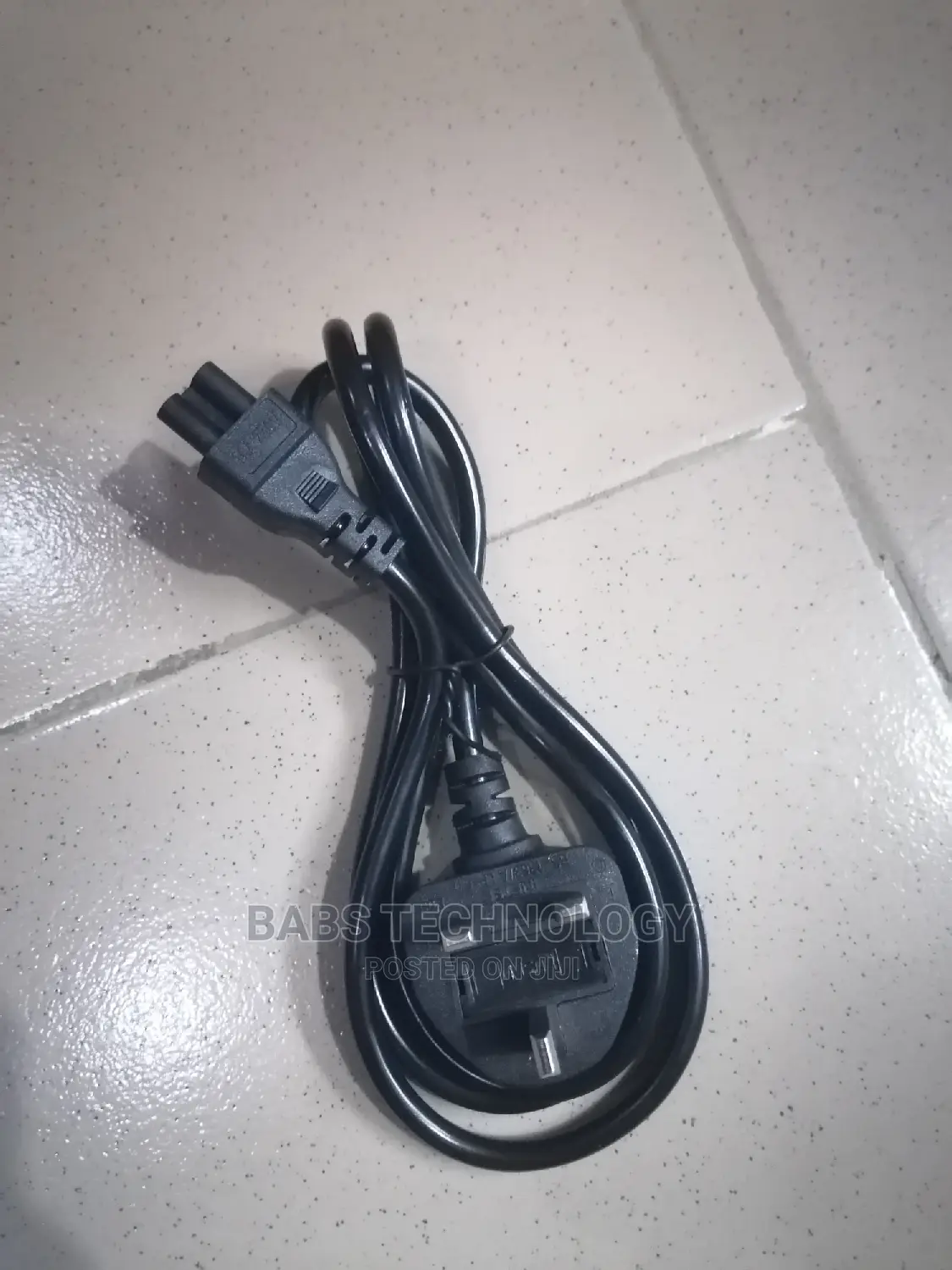 Power Cable for Laptop Charger 3pin