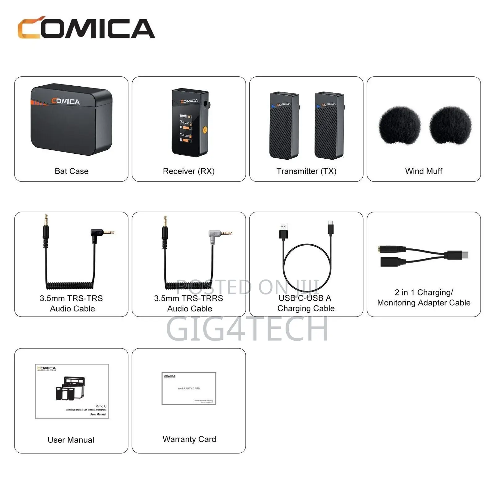 Comica Vimo C (C3) Wireless Microphone