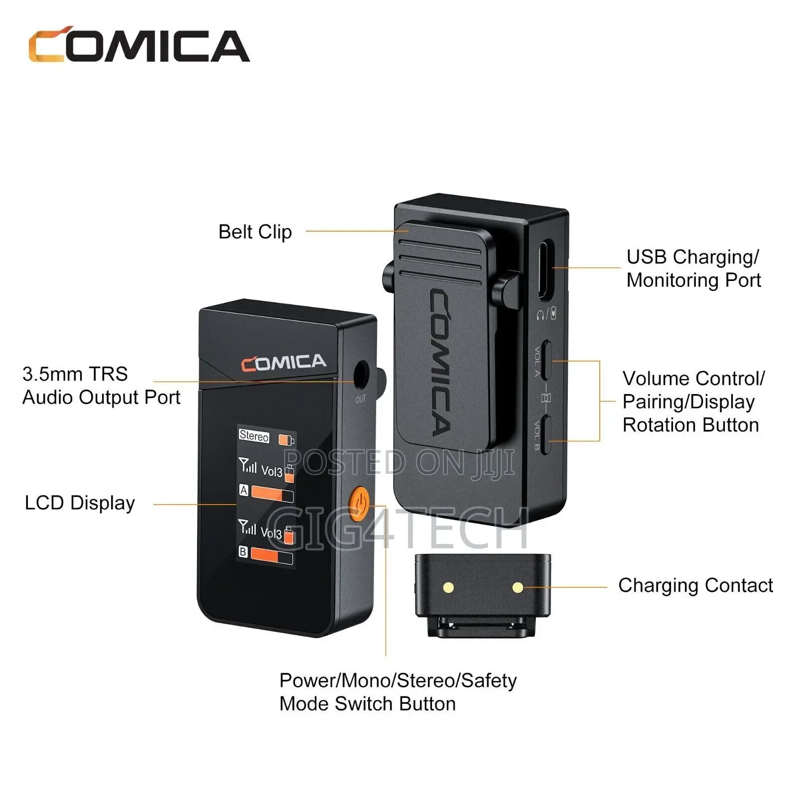 Comica Vimo C (C3) Wireless Microphone