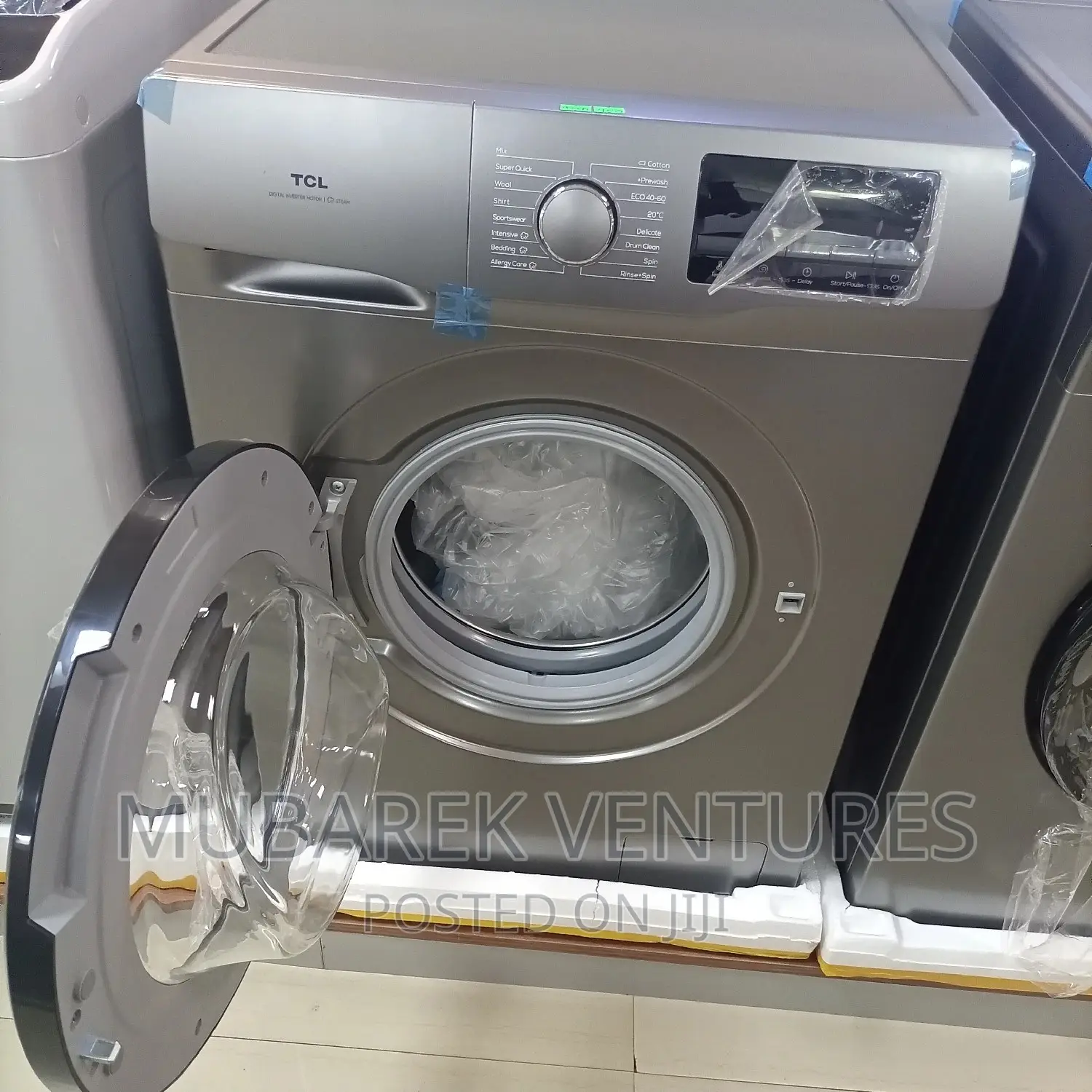 Tcl 9kg Front Loader  Inverter Washing Machine