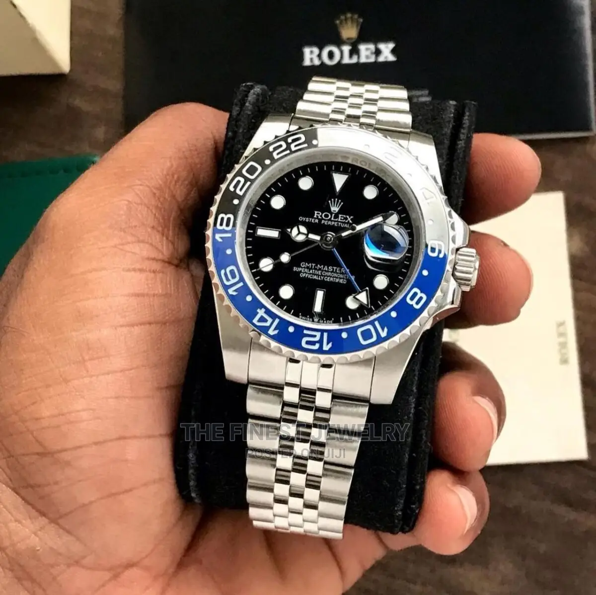 Rolex GMT Batman Limited Edition Automatic Mens Watch