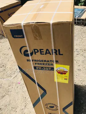 New Pearl Pf-20t Doubledoor Topfreezer Adjustable Fridge