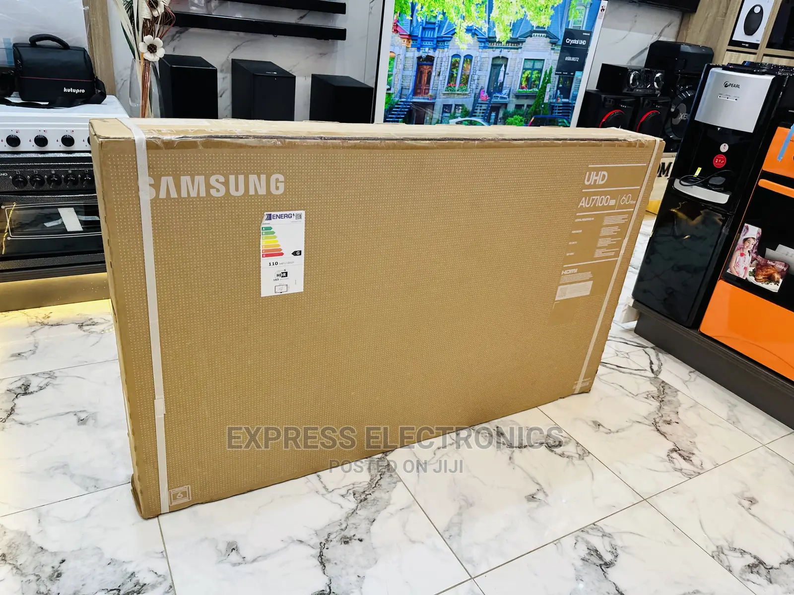 A New Slim Design Samsung 60”Au7172 UHD Smart Display