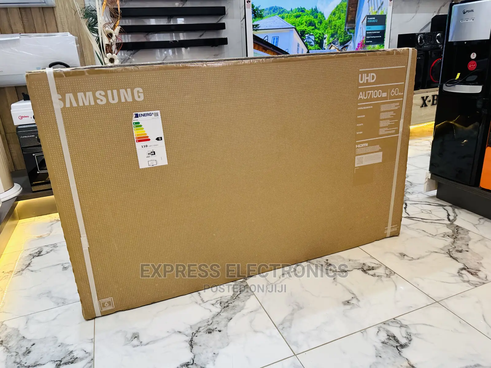 A New Slim Design Samsung 60”Au7172 UHD Smart Display