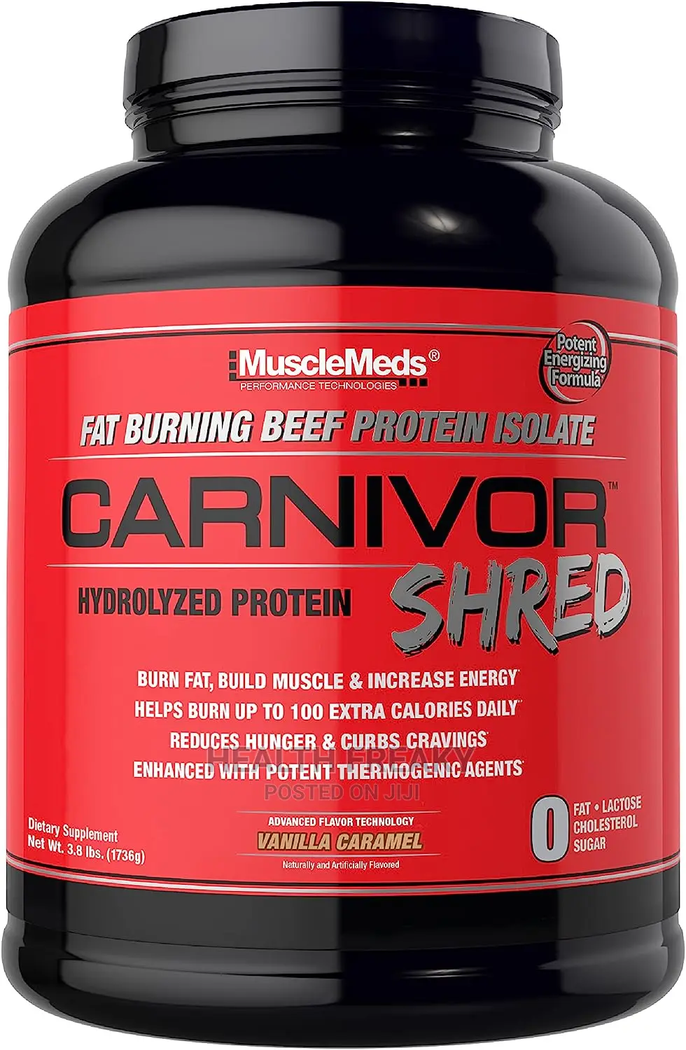 Carnivor Shred Fat Burner Beef Protein Muscle Builder