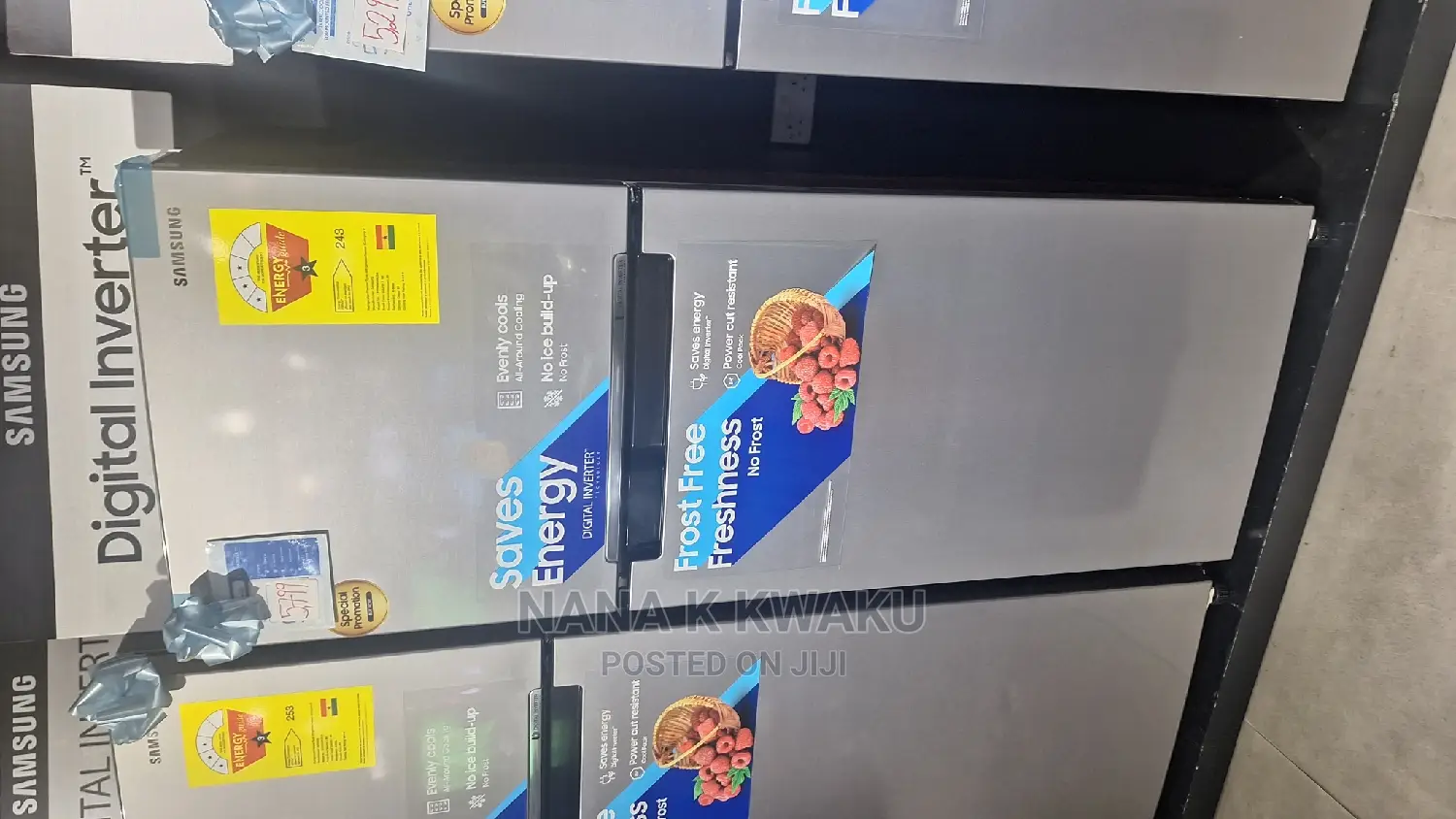 New_samsung 234litres Double Door Fridge With Top Freezer