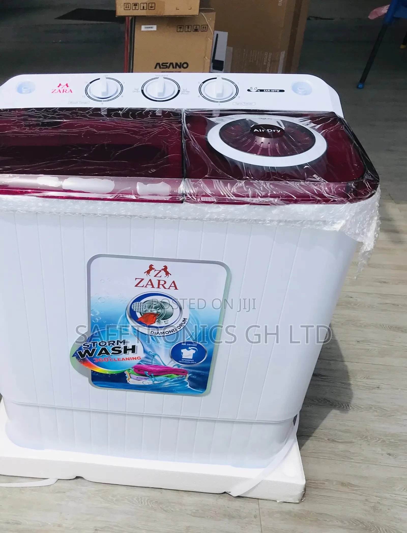 Topload Washingmachine Zara 5kg Semiautomatic Neat