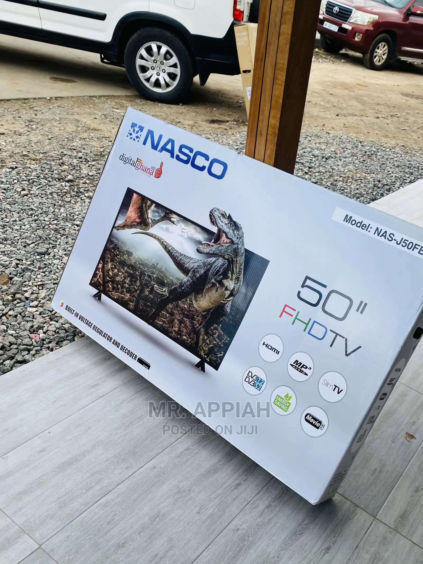Latest Nasco 50 Inch Digital Satelite Tv(Black) 