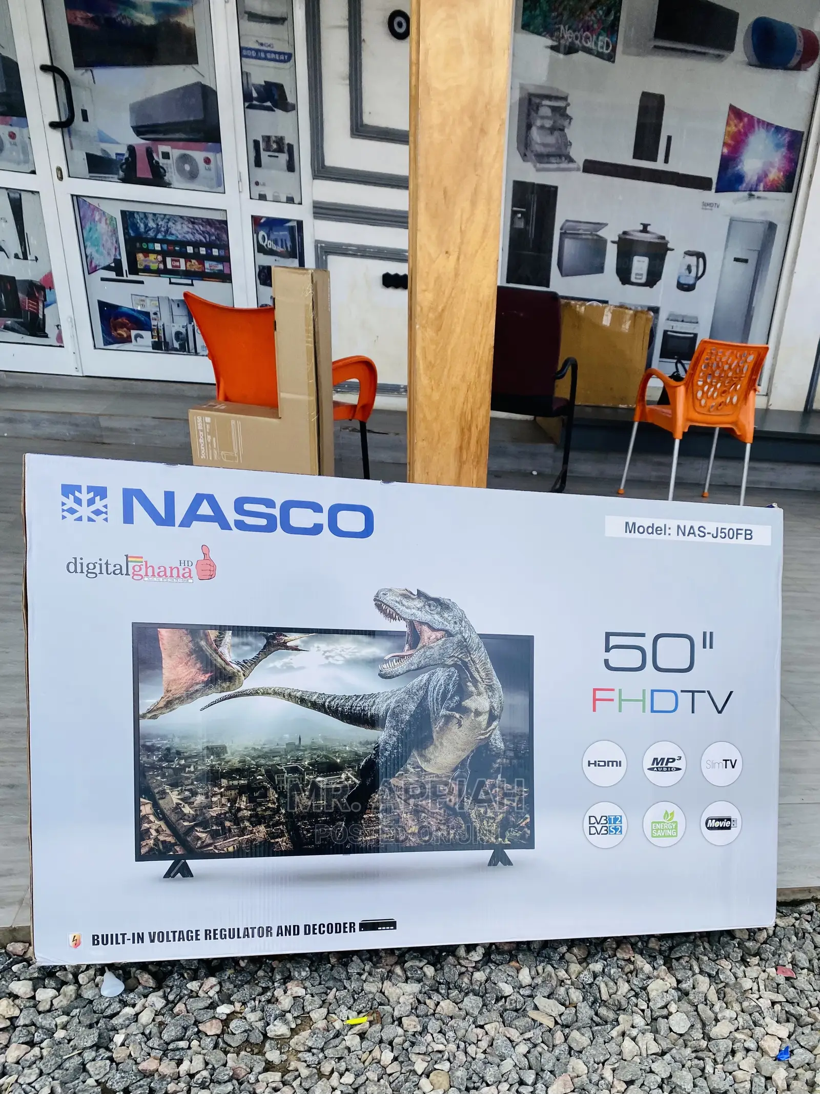 Latest Nasco 50 Inch Digital Satelite Tv(Black) 