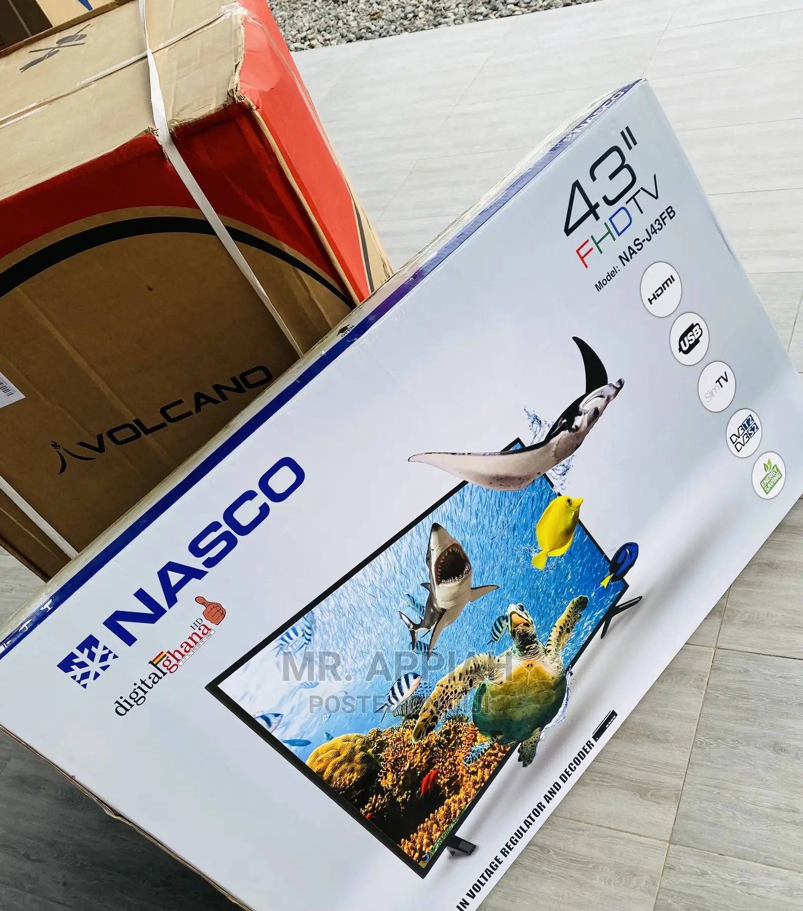 Classic Nasco 43 Inch Full HD Smart LED Tv(Black)