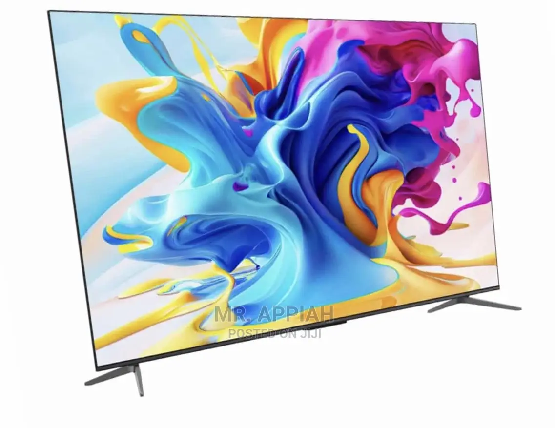 Classic TCL 50C645 50inch QLED Smart Google Tv(Black)