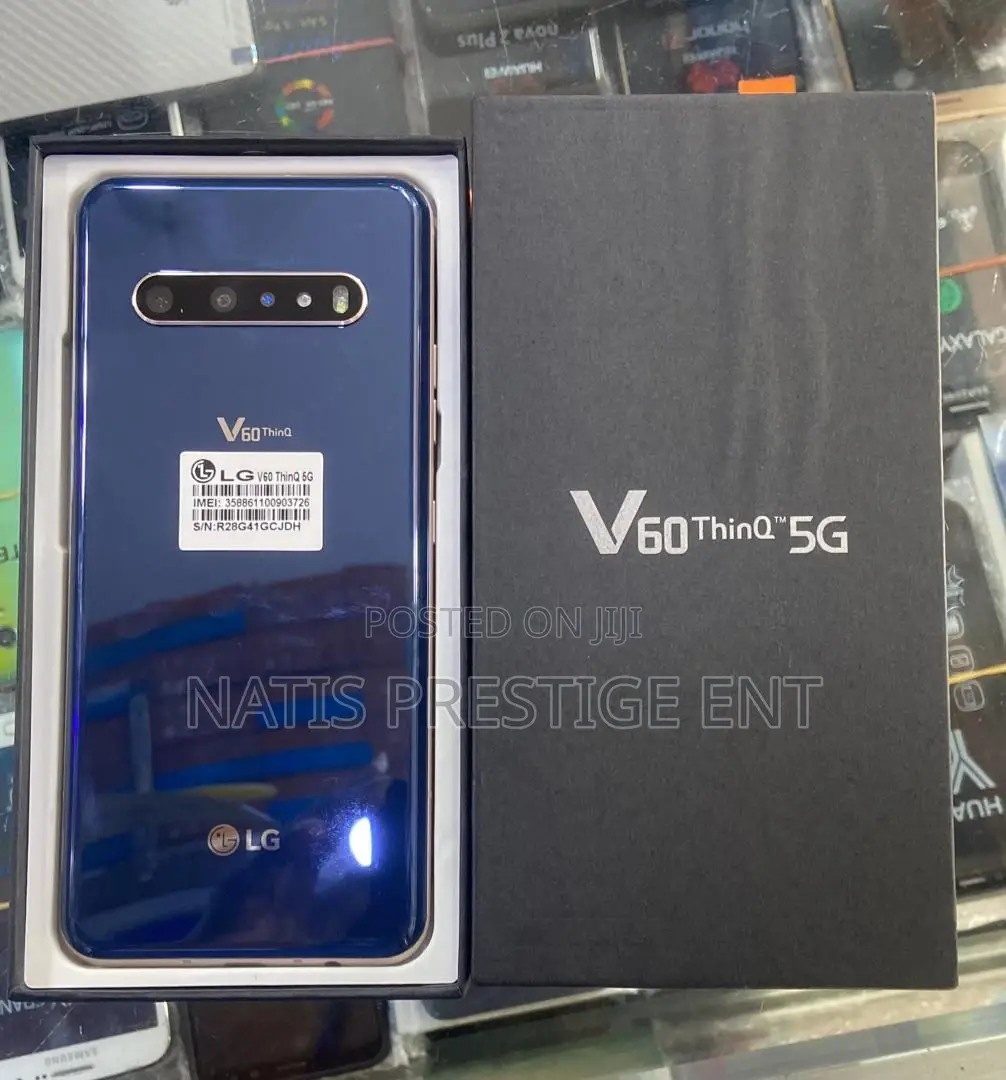 New LG V60 ThinQ 5G 128 GB Blue