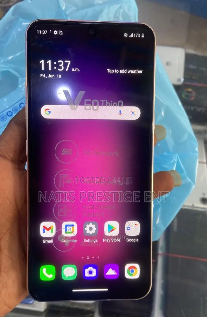 New LG V60 ThinQ 5G 128 GB Blue