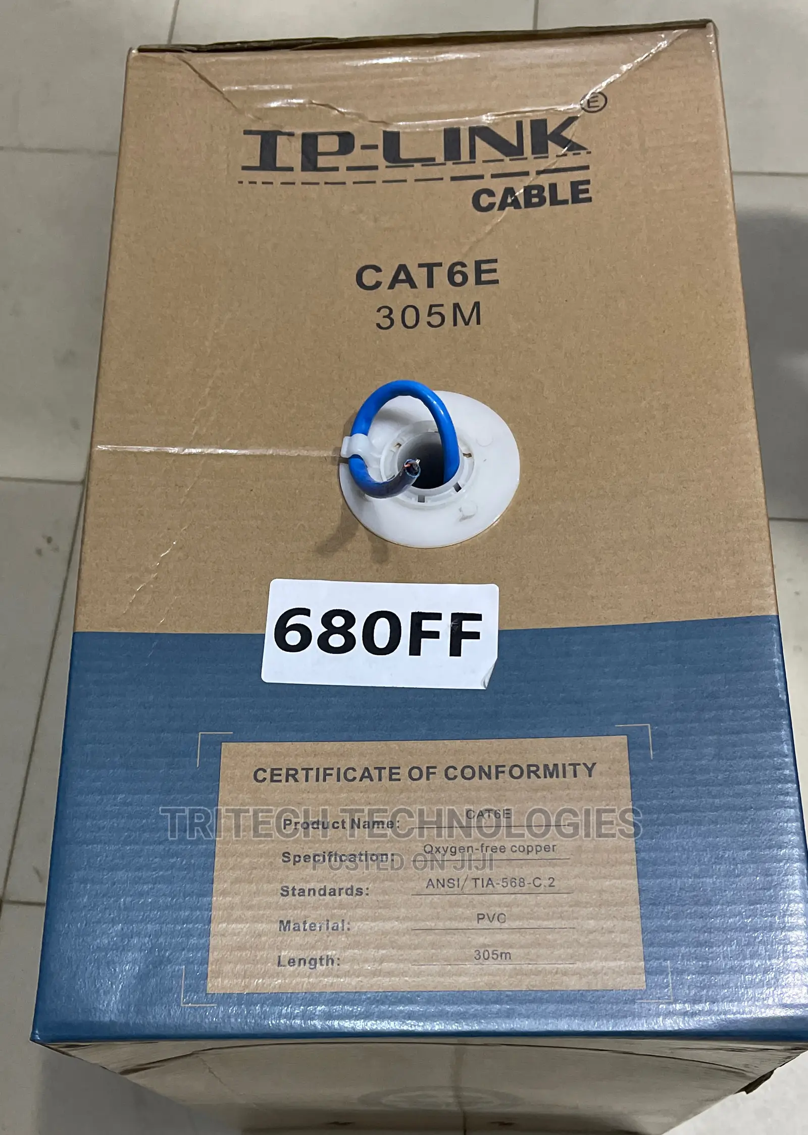 Tp-Link Cat6 Cable 305M